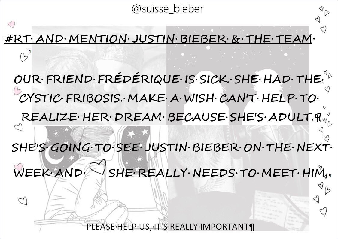 jbawardvote's tweet photo. @scooterbraun help her please #JustinMeetFrederique https://t.co/PW46SD1t6Y