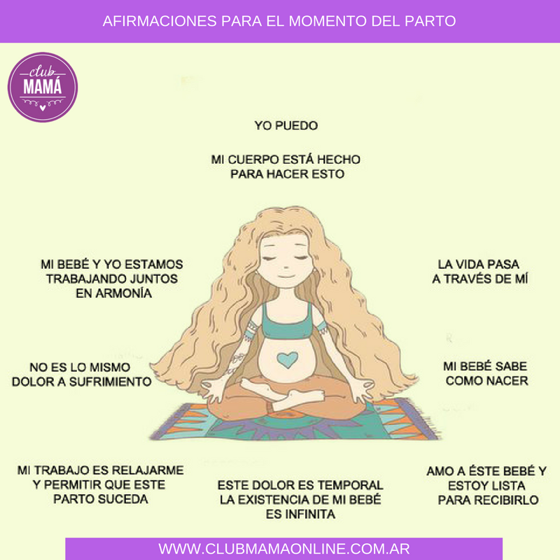 ClubMamaOnline's tweet photo. AFIRMACIONES PARA EL MOMENTO DEL PARTO
#childrenphoto #sweet #family #maternidad #bebé #parto #birth #pregnant #soymama #mamá #mihijo https://t.co/WgHSe4TfSs