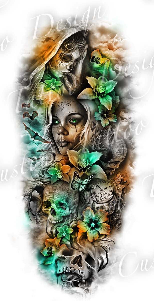 CustomTattoos_'s tweet photo. Full sleeve design #tattoo #retweet https://t.co/3vd97quK9y https://t.co/aS7c4NQSK7