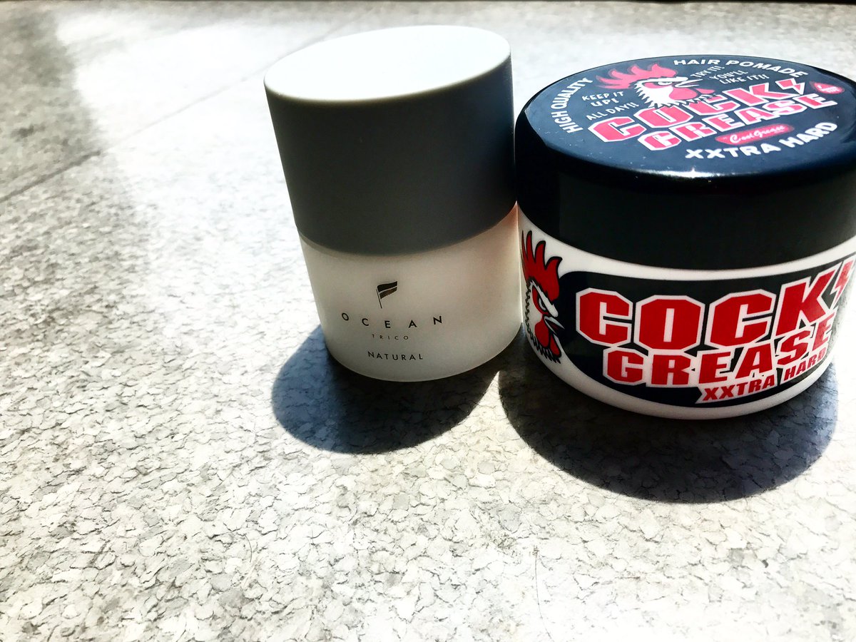 雨宮 雄三 Oceantokyo Over代表 髪伸びた 顎ぐらいまで伸ばそうかな 使用ワックスはクックグリースとオーシャントリコナチュラル 割合は1 1