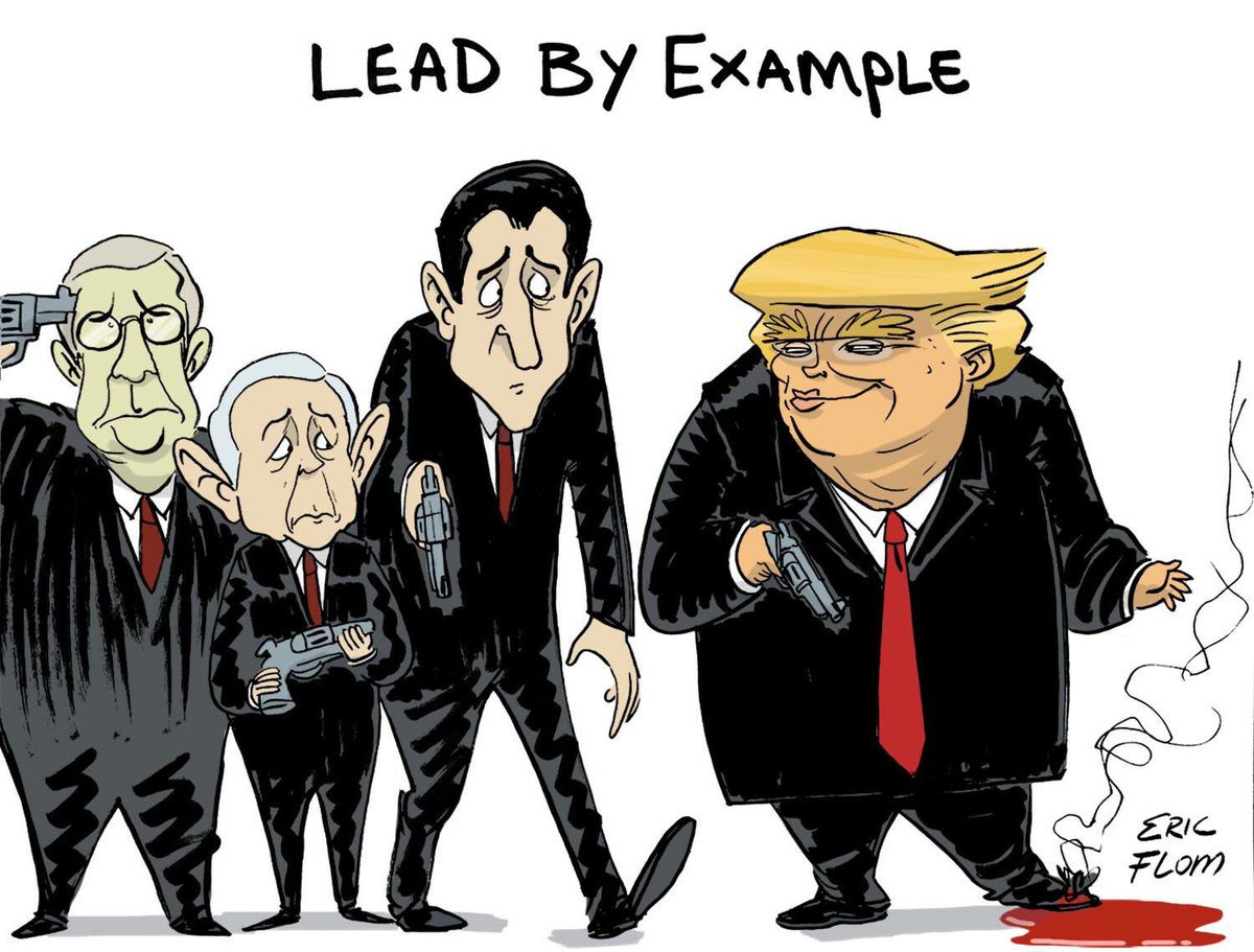 Image result for trump lead by example