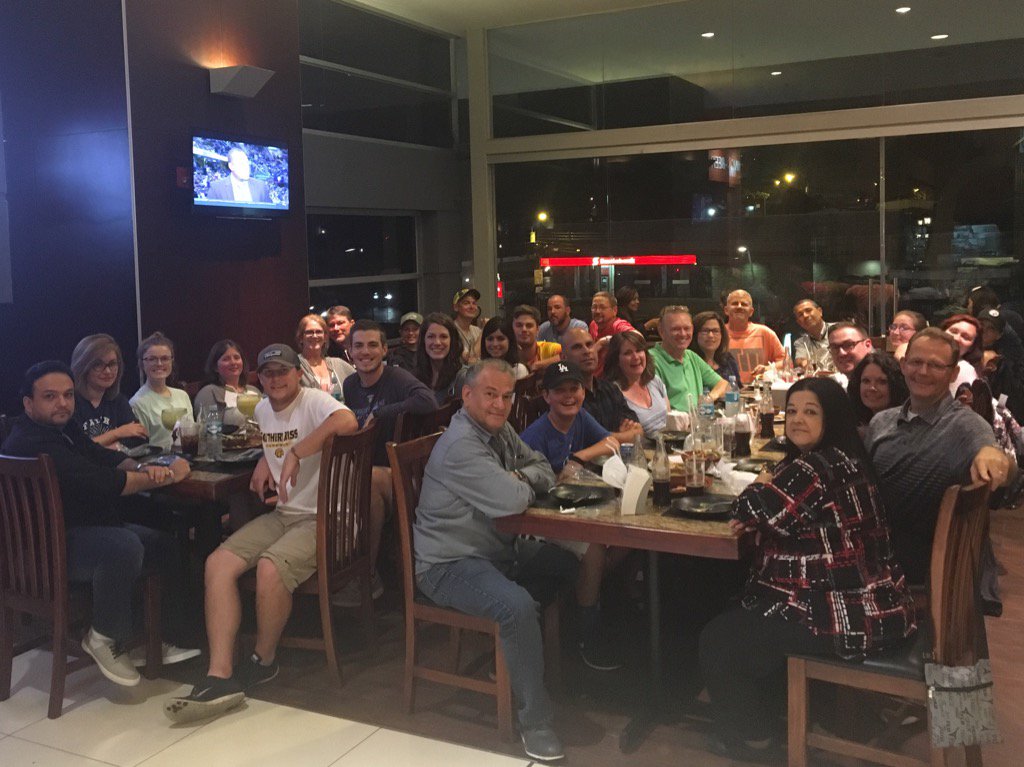 Steve_McCarty's tweet photo. The farewell meal in Costa Rica. The team heads home tomorrow after an amazing trip. #fcfmissions https://t.co/4sWLEh0zUn