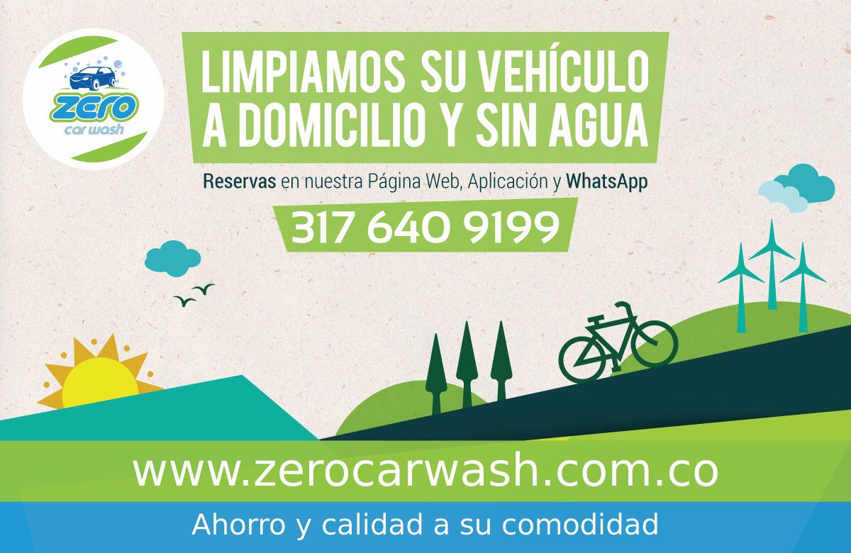 zerocarwash's tweet photo. Este fin de semana atenderemos    a nuestros clientes sábado y domingo. Reserve ya: 3176409199 https://t.co/53u6oPZ2X3