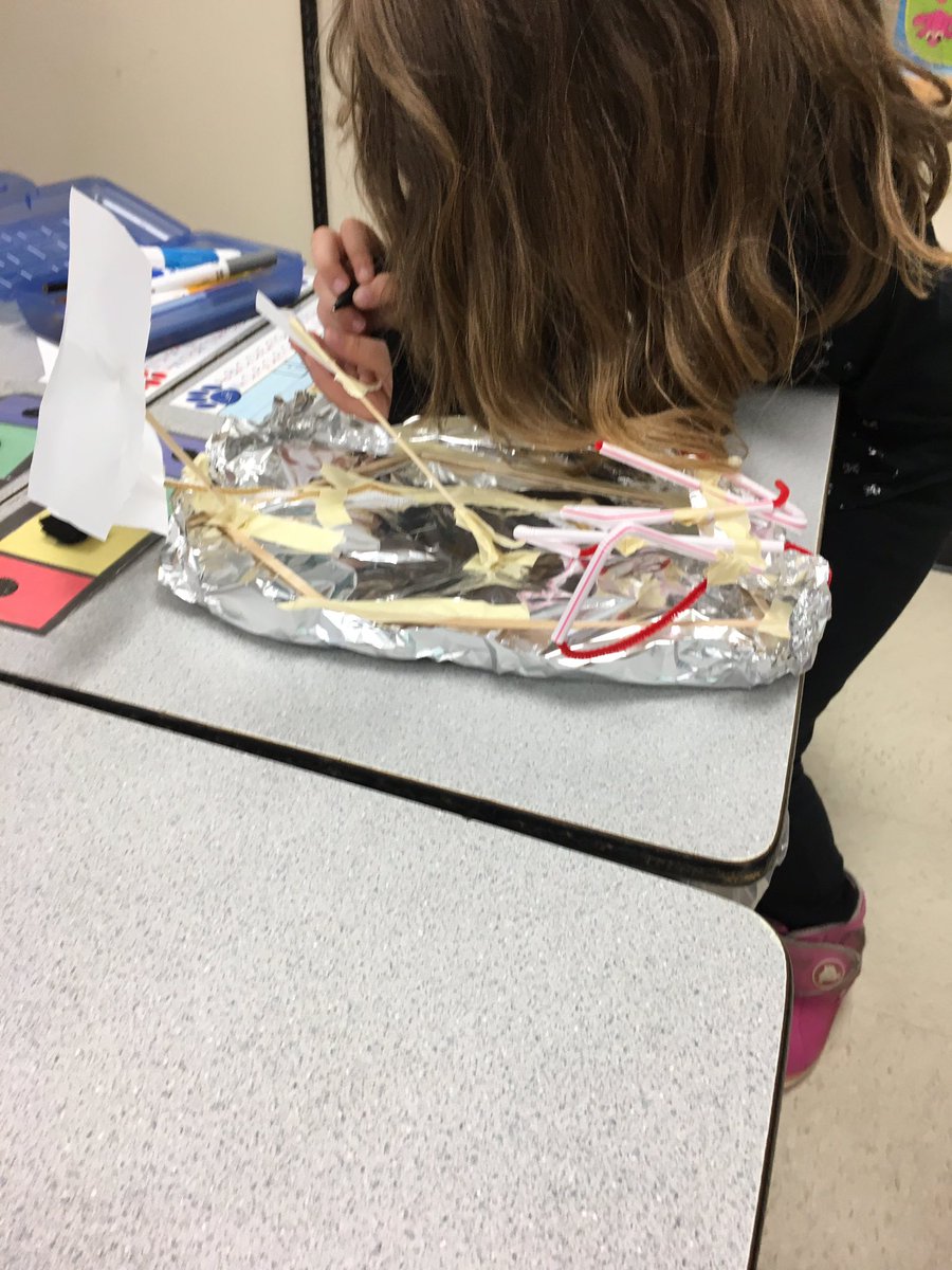 MrsMace_S's tweet photo. Some of our boats held 120 gems! Loved seeing the ideas kids had and hearing them talk about why they built their boats a certain way! https://t.co/76hdvxnlU6