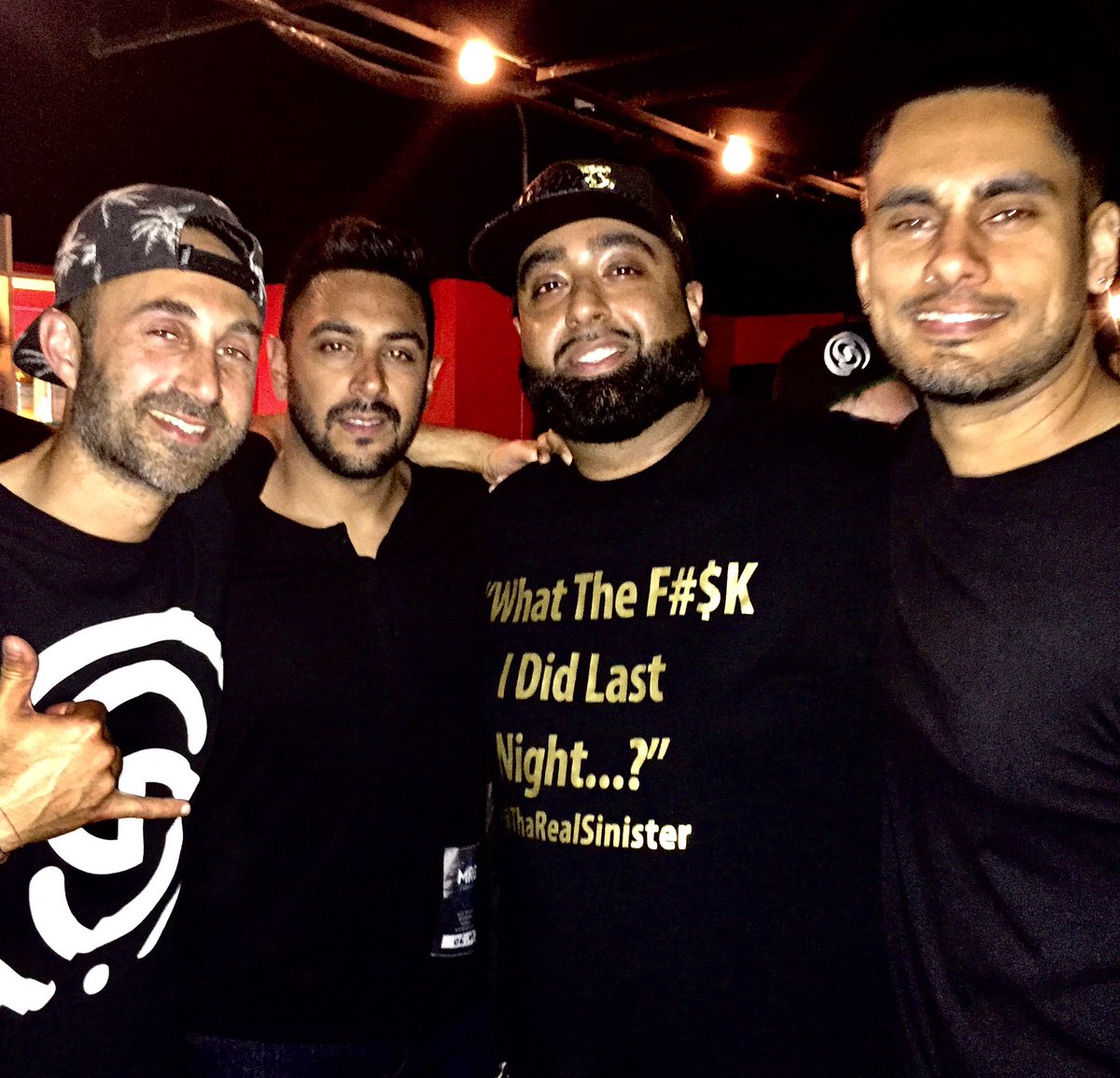 ThaRealSinister's tweet image. S/O #desisubculture |  | @delhi2dublin | #DOPEnergy |  #AwesomeShow | ⚡️⚡️#whatthefuckididlastnight | #wtfididlastnight | #ThaRealSinister |