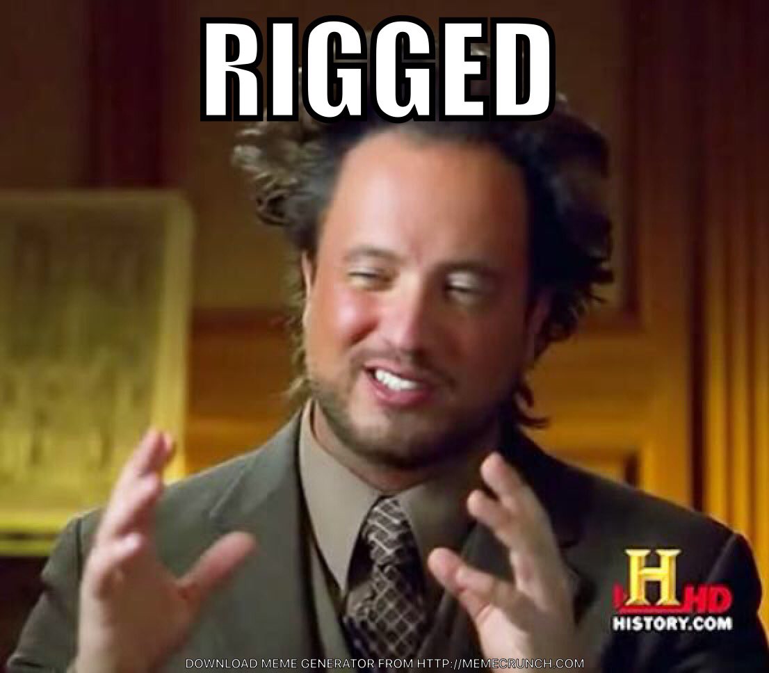 When all of America finally realizes the #NBAFinals2017 really are rigged and Clevelanders haven't been crazy conspiracy theorists after all