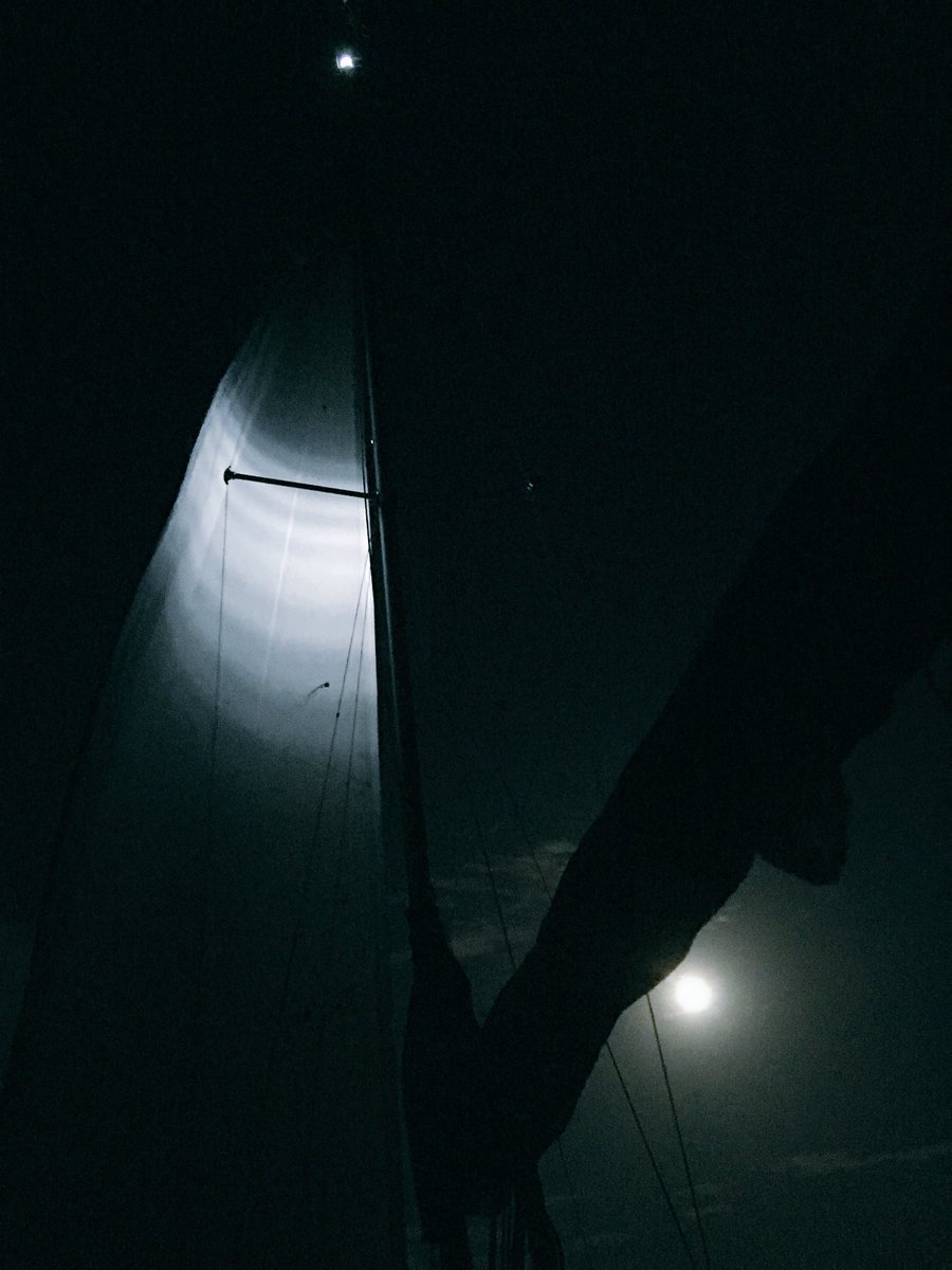 Great night for a moonlight sail.