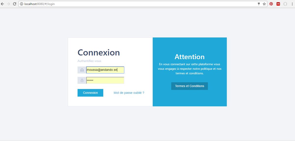 moussadiall0's tweet photo. Vue que c'est une app d'administration we go straight to the sign in page #OneDayApp https://t.co/vWoE0ebhlb