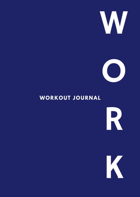 New Workout Journal design. #work #workoutjournal #fitnessjournal #
