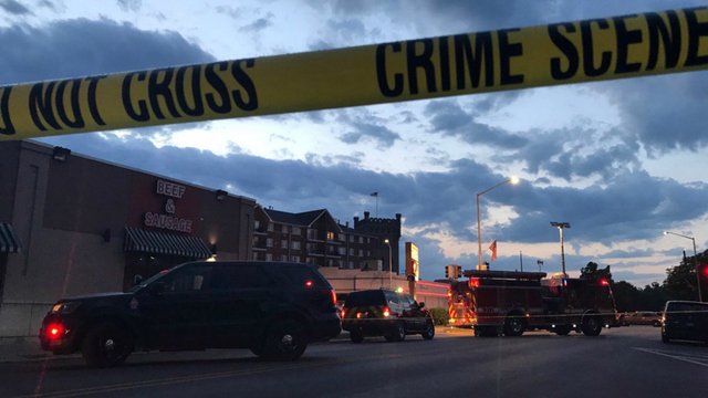 fox32news's tweet photo. UPDATE: Man fatally shot by police in Lyons was wanted in Sycamore homicide https://t.co/U7uALl4n9h https://t.co/GU8NuSeuvw