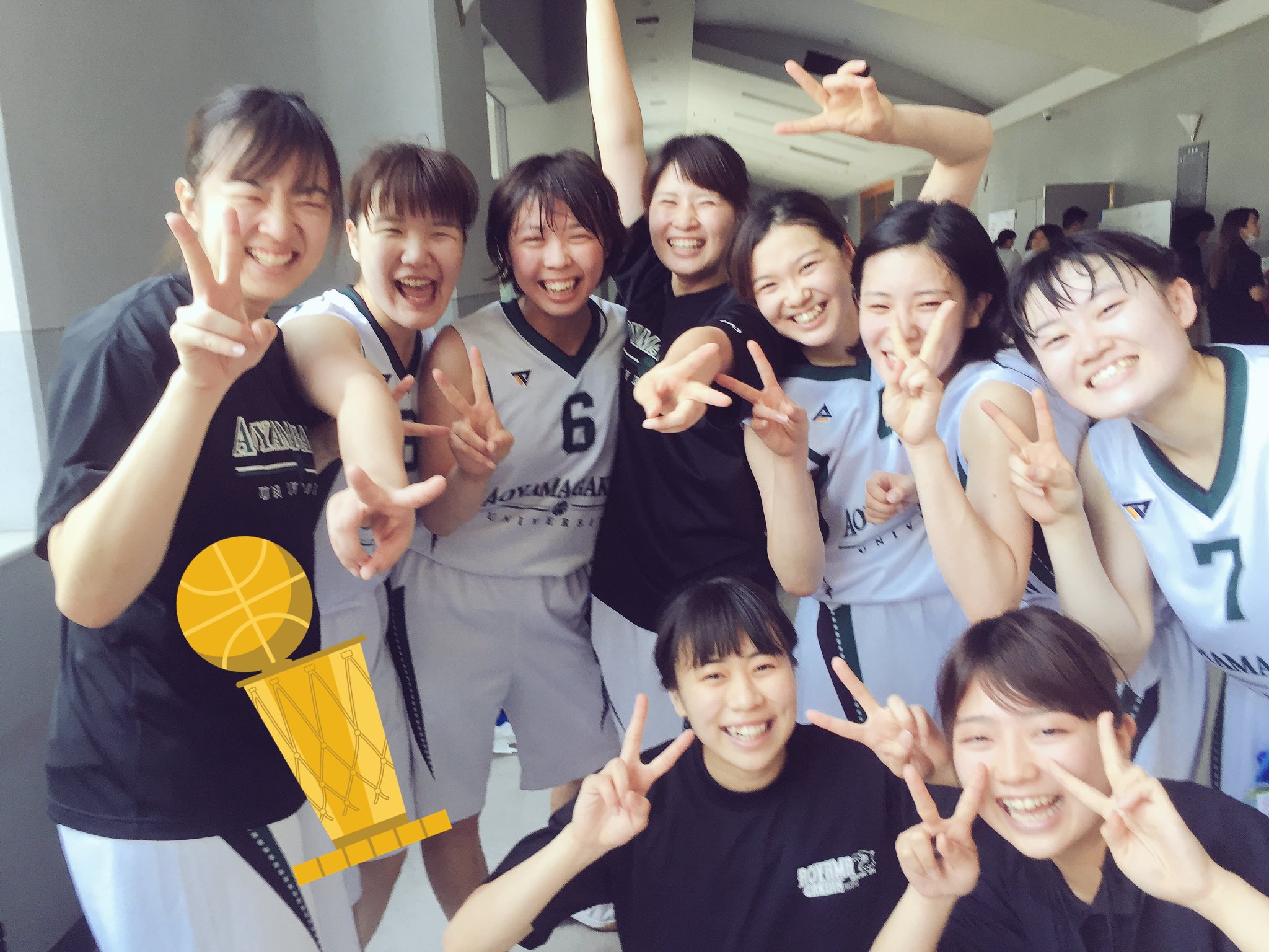 青山学院大学女子バスケットボール部 على X: 