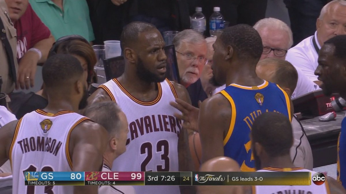 SEE YOU MONDAY!  The Cavs extend their series with Golden State by winning Game 4.... bit.ly/2rW5UpA https://t.co/rWu0FZhPSL