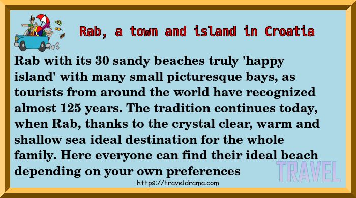 TotalMediteran's tweet photo. #Rab is a city in #Croatia, located on the island in the #Adriatic Sea. https://t.co/5NOG8KbqRs