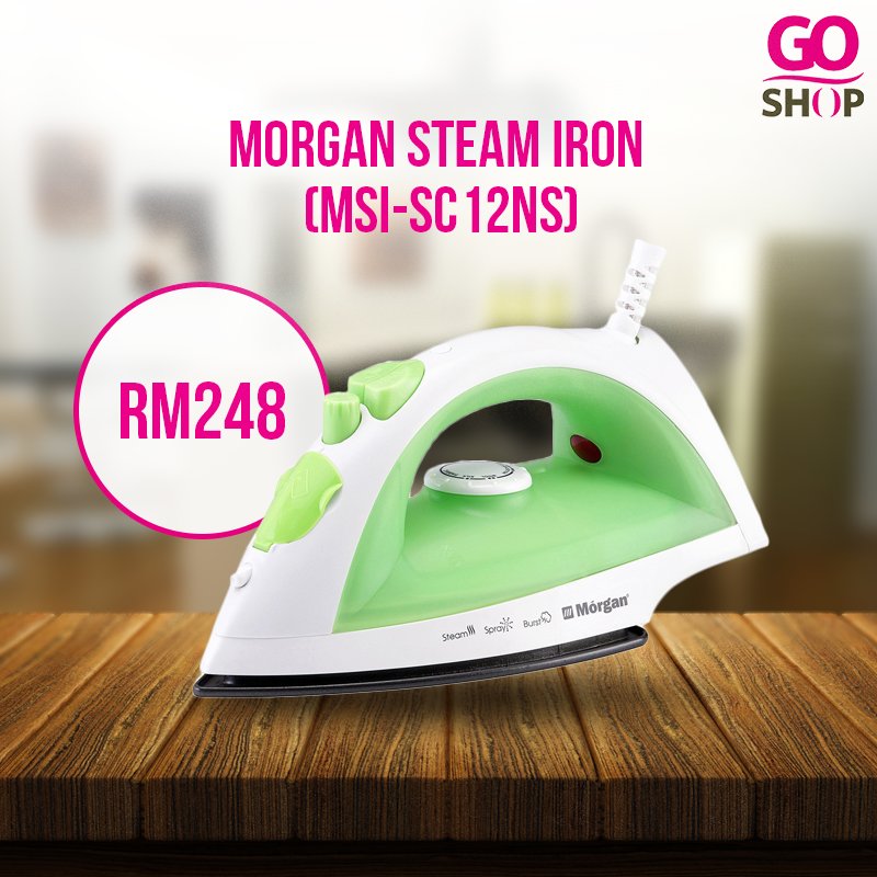 morgan steam iron