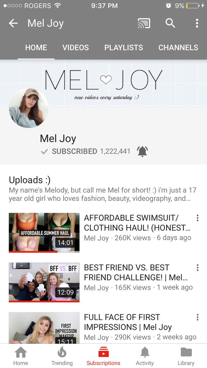 megandayyy_'s tweet photo. Pt:1 It just hit me: @meljoy is over 1MIL!? I remember watching when she first started! Just a lil appreciation post to the realist YT I kno https://t.co/9vuCGZMB51