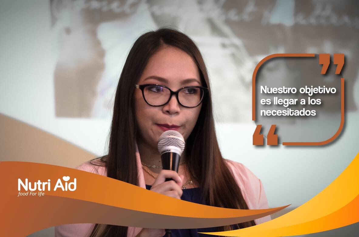 Nutri_Aid's tweet photo. "Nuestro objetivo es llegar a los refugiados" #foodforlife https://t.co/25uWGH2lrj