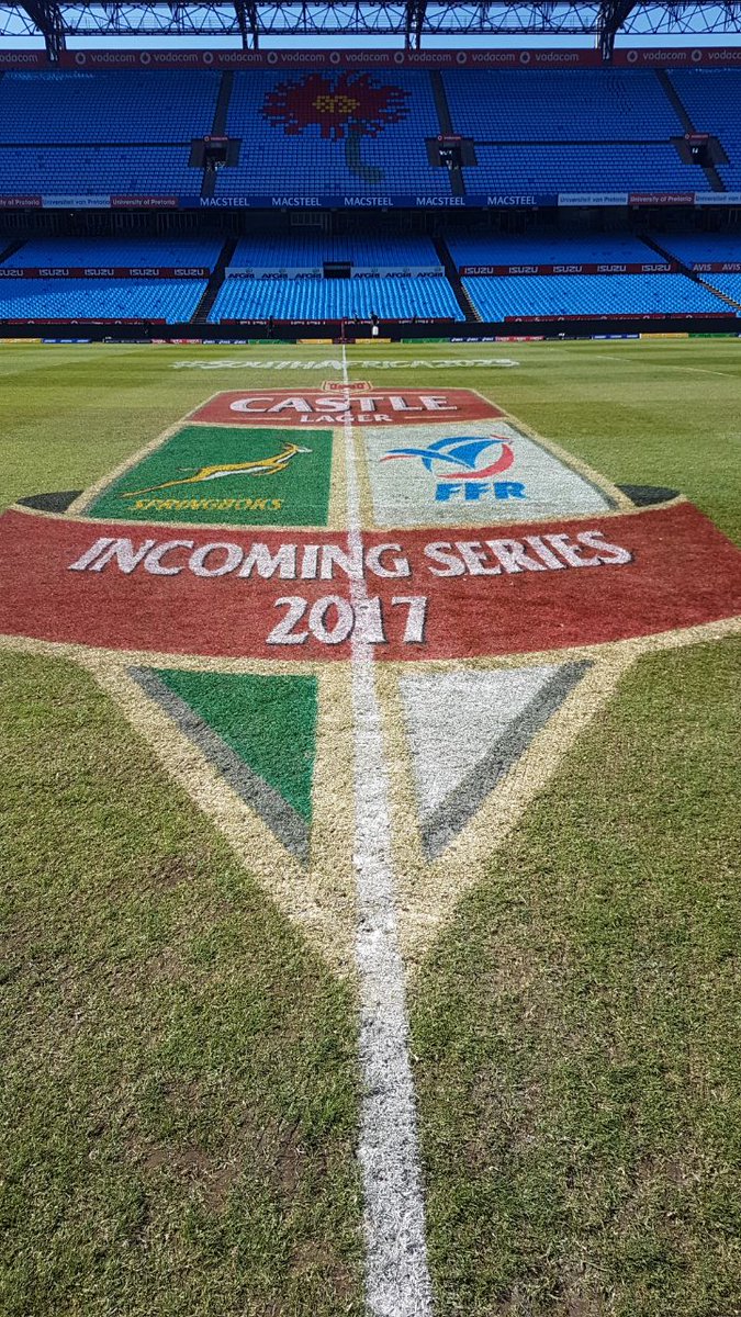BlueBullsRugby's tweet photo. #LoveRugby #MakeLoftusGreen. Perfect setting for Test match rugby. still tickets available. https://t.co/6NQFP7awmZ https://t.co/xTyd0PkECg
