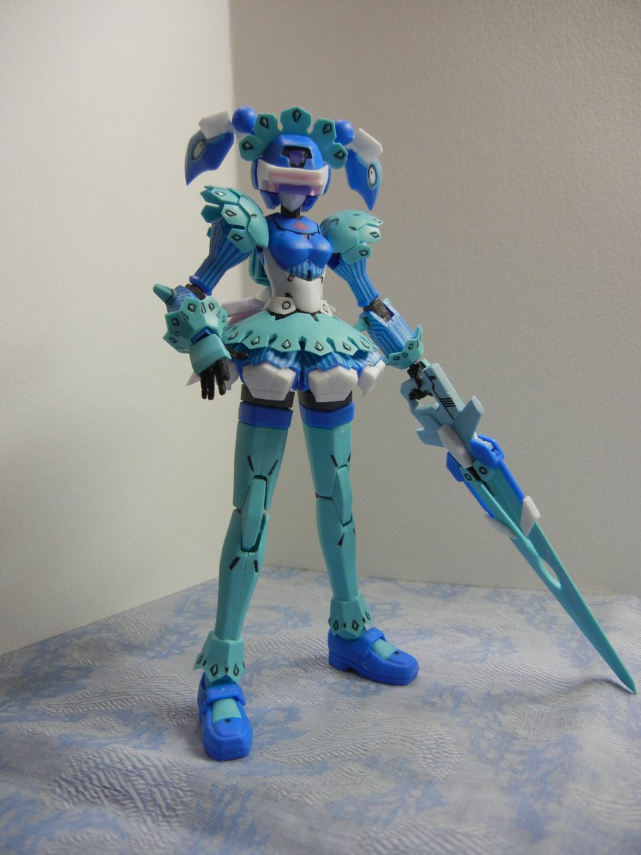 type319aa's tweet photo. ハセガワ フェイ・イェン
スミ入れ、ツヤ消しのみ https://t.co/LP9fylQcKk
