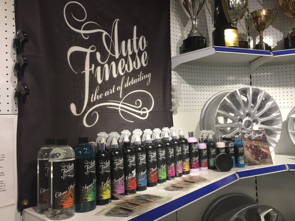 Auto Finesse now restocked including some amazing new products to make keeping your car clean even easier! #Shiny
