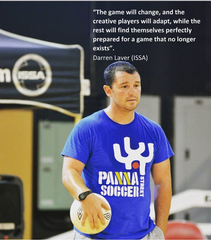 qedcoaching's tweet photo. This from a real guru of youth football coaching Darren Laver @ISSAskills #knowledgeispower https://t.co/KpOKjf0Kau