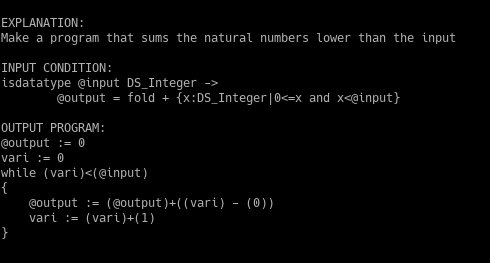 NakaCristo's tweet image. Finished adding notation and rules for my program synthesizer to use set notation. #programsynthesis