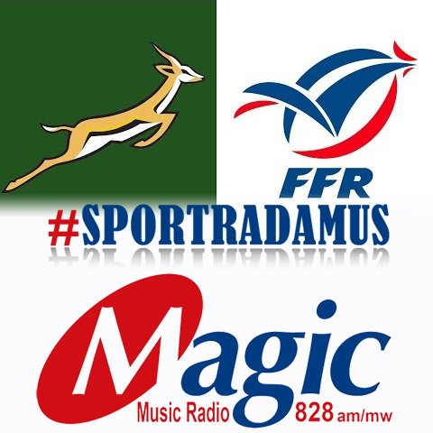 Magic828am's tweet photo. #INGLISCLASS is in session with @Inglisman - #SPORTRADAMUS today: @Springboks VS @FRANCERUGBY ! What are your score predictions? https://t.co/QGBsjmSsti