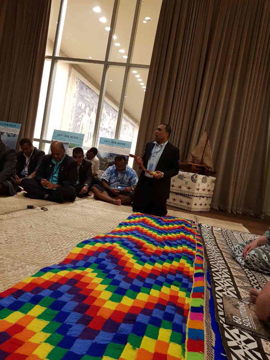 frankjosh156's tweet photo. Thanking PGA Peter Thomson and Mrs Thomson for the support to Fiji for Co-hosting with Sweden the Ocean Conference.. https://t.co/MEGepmBWsv