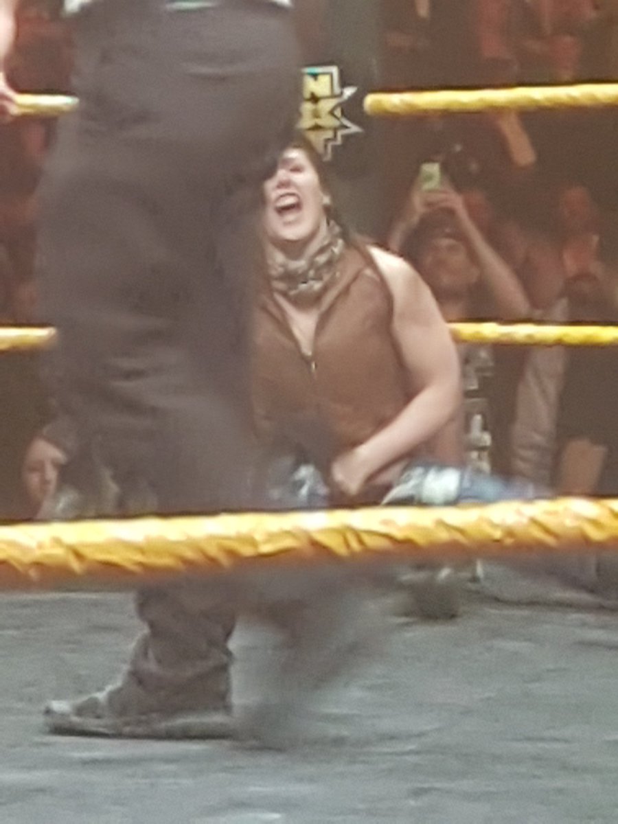 shaunthedj's tweet photo. @RubyRiotWWE @NikkiCrossWWE #nxtleeds https://t.co/NO87sww1Fc