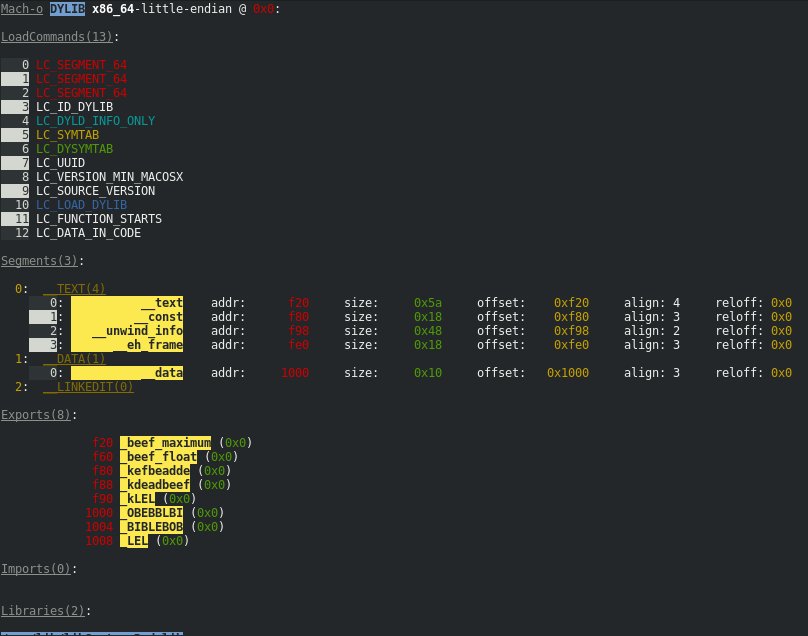 binitamshah's tweet image. bingrep : Greps through binaries from various OS's and architectures, and colors them : github.com/m4b/bingrep
