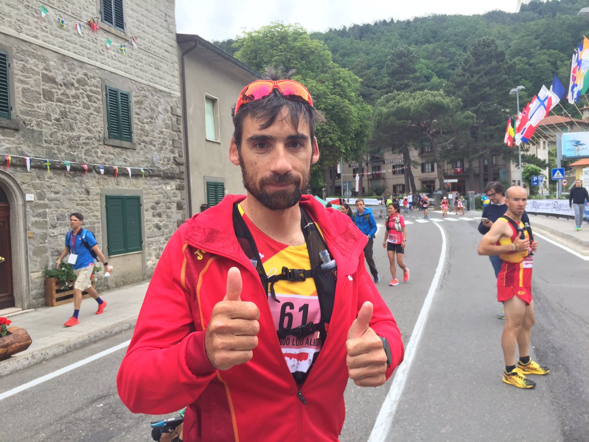 TerritorioTrail's tweet photo. Más que listo! @TrailHernando minutos antes del inicio del #TrailWC17 https://t.co/cMvqu4lBYF