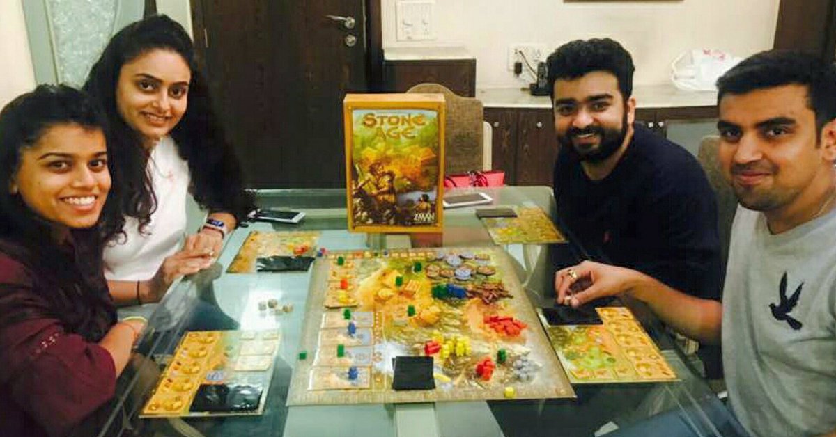 TabletopNerds's tweet photo. Back to #StoneAge with this lovely group.

#boardgames #tabletopnerds #mumbai #things2doinmumbai #boardgame #boardgamesmumbai #tabletop https://t.co/AqeV6tTz1Y