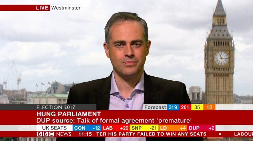 TheGreenParty's tweet photo. May's Government will be one of chaos. We've just got rid of UKIP - but instead we'll get #ClimateChange denying DUP calling the shots. https://t.co/cxbyG2vID5