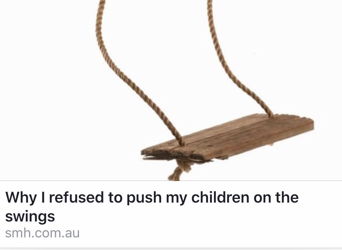 editia's tweet image. We're off to the playground to celebrate A Slow Childhood's moment in the Good Weekend spotlight theage.com.au/good-weekend/e…