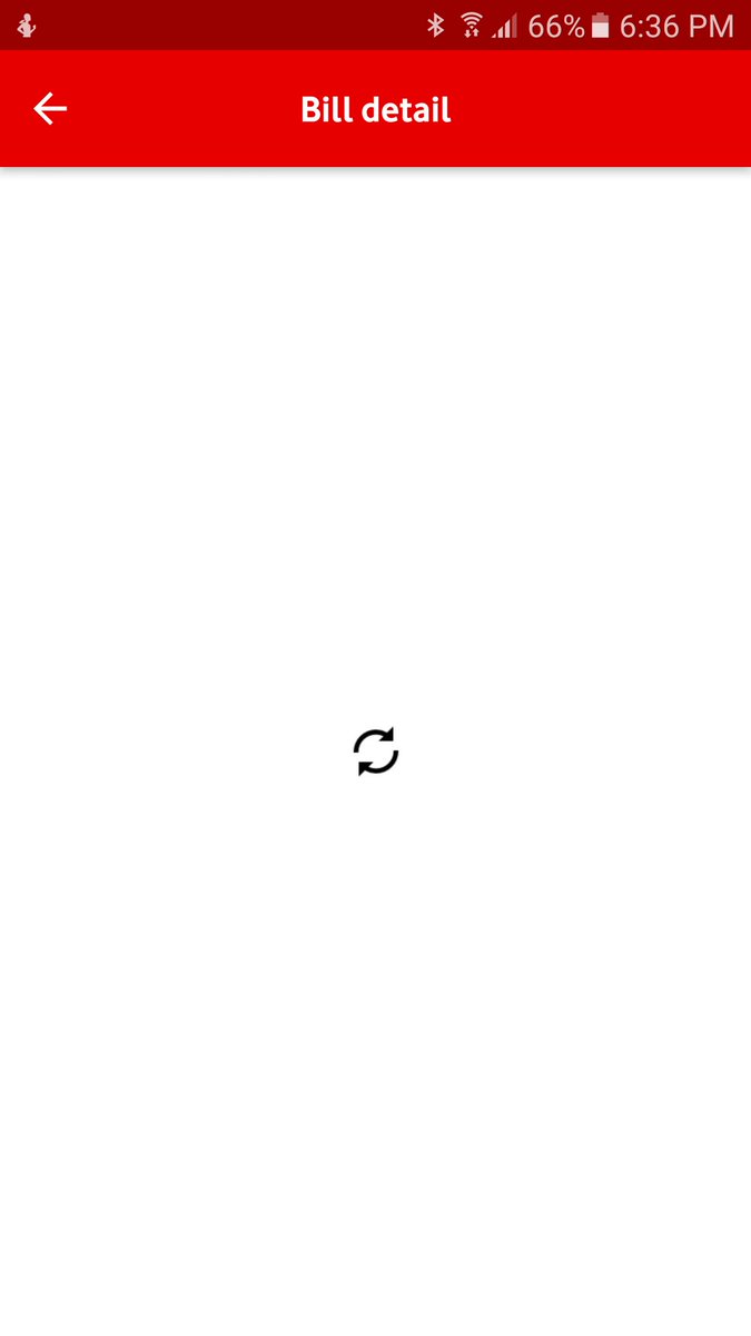 GinMorgWireless's tweet photo. @vodafoneNZ Hey I did that already but unfortunately it didn't work. There is just a refresh logo which doesn't do anything https://t.co/cUMLyTSDS4