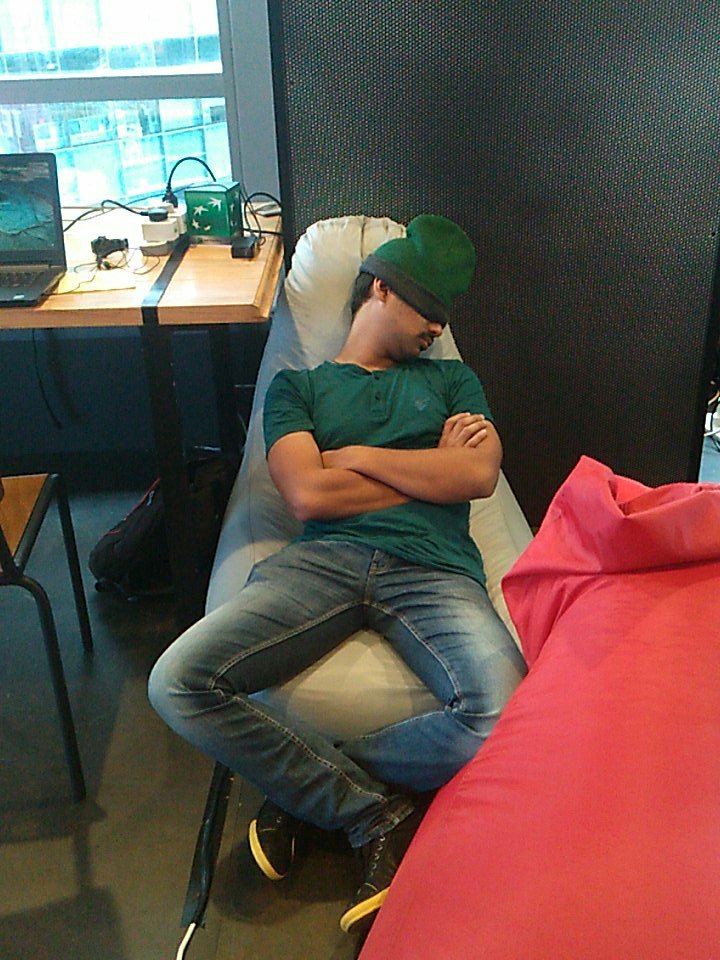 jyothisks's tweet photo. Have a break! #internationalhackathon #cognicor @gopalakrishna_7 https://t.co/yo9OuCTkXa