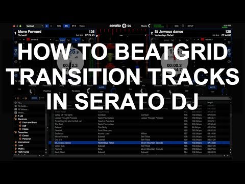 DJDailyNet's tweet image. #DJ Serato DJ - How To Beat Grid Transition Tracks - djdaily.net/serato-dj-how-… #RT #Retweet