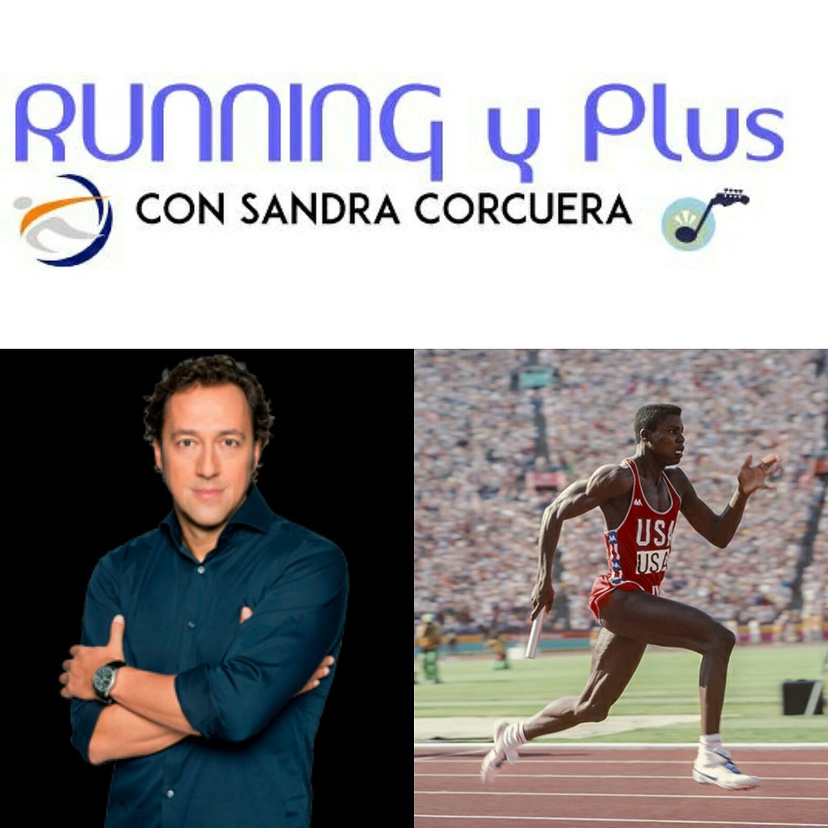 RetroRunning_'s tweet photo. A las 15h charlaremos con el periodista @PonsetiRadio y la vida de @Carl_Lewis en #RunningyPlus de @WPRadioAhora
📻https://t.co/zSKuIWtqbV https://t.co/A7cDYLHsOe