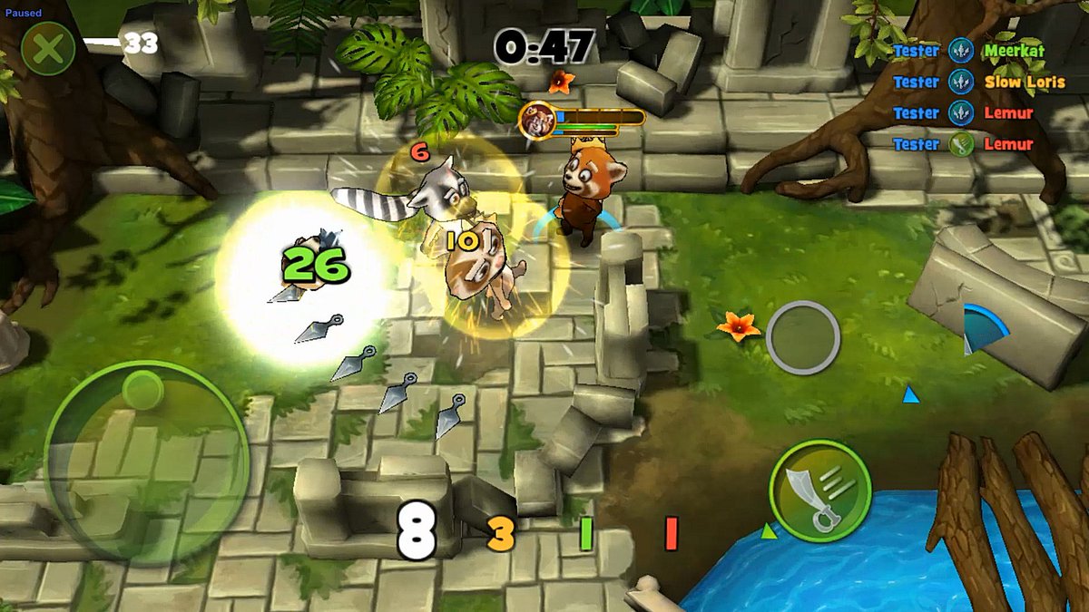 Team_RedPanda's tweet photo. Did #RedPanda just score a #TripleKill? #screenshotsaturday
 #indiedev #gamedev #indiegamedev #MobileGame #gaming #gameplay #indiegame #game https://t.co/Gi2pSxIK0S