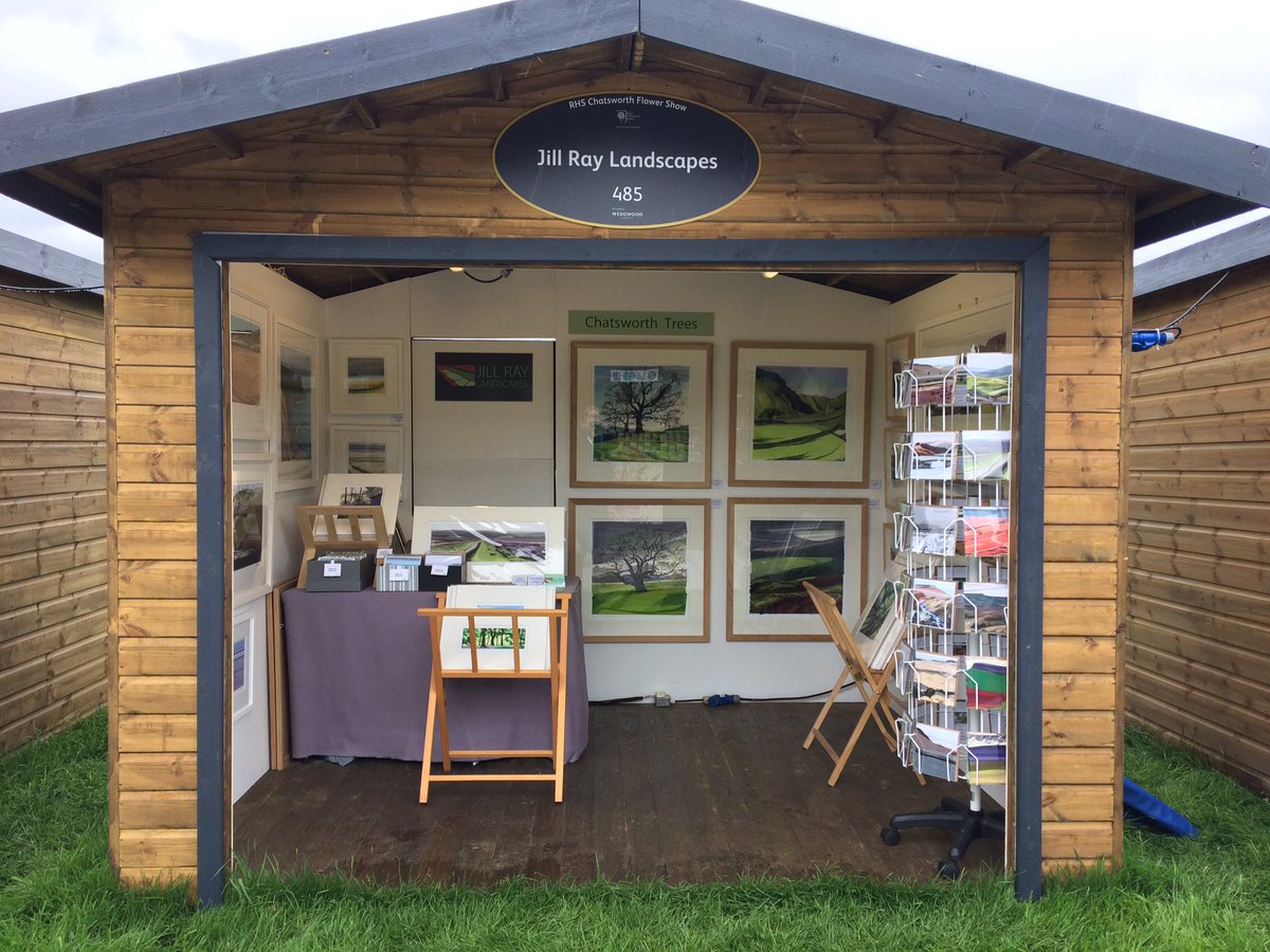 JillRayArtist's tweet photo. See Jill Ray Chatsworth prints and cards @TheRHS_Chatsworth flower show https://t.co/h4En0AAe5q
