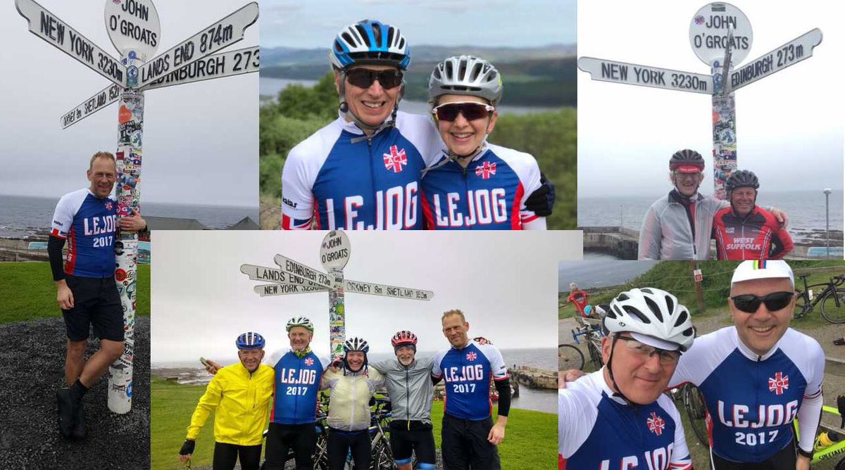 First #2017LEJOG complete.Want to join us for next year?actcyclingtours.co.uk/challenge/lejo… #endtoend #cyclingchallenge #cycling