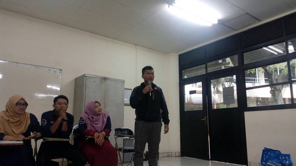 saat ini sedang berlangsung diskusi mengenal lebih dekat calon ketua paguyuban KSE IPB