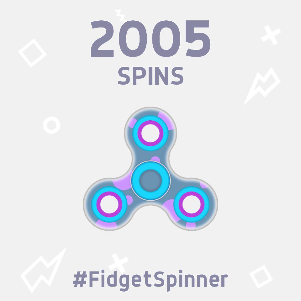 jordyAMaX's tweet photo. I've just scored 2005 spins in this new #FidgetSpinner game! https://t.co/YwO3isL7i0 Can you beat me? https://t.co/NLalElepCj