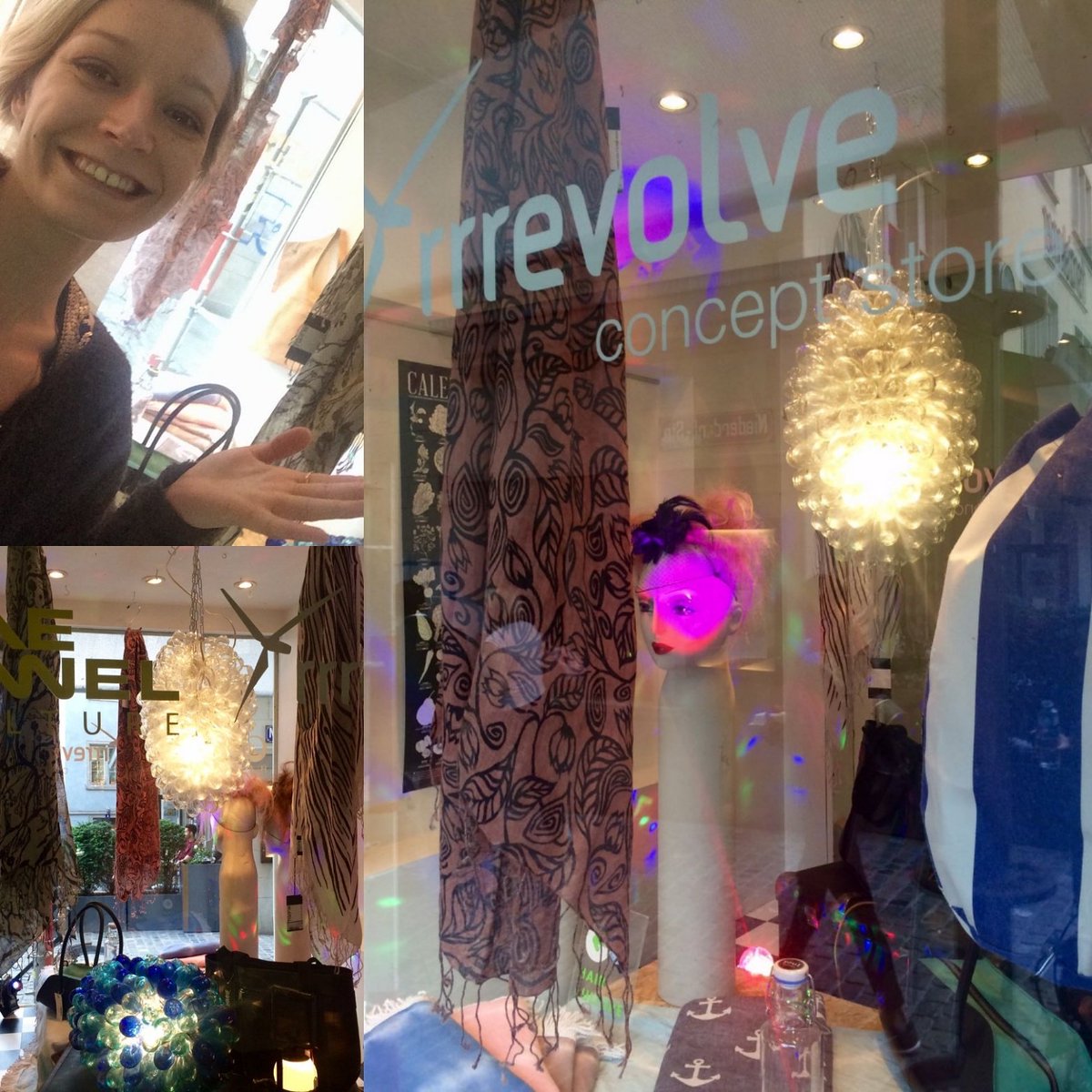 TGIFW_GmbH's tweet photo. Jetzt auch im Niederdörfli - unsere Designerin Mirjam Kretz freuts!
#tgifw #fairfashion #rrrevolve #conceptstore #fairwear #swissdesign https://t.co/tNR0vw5Eqx