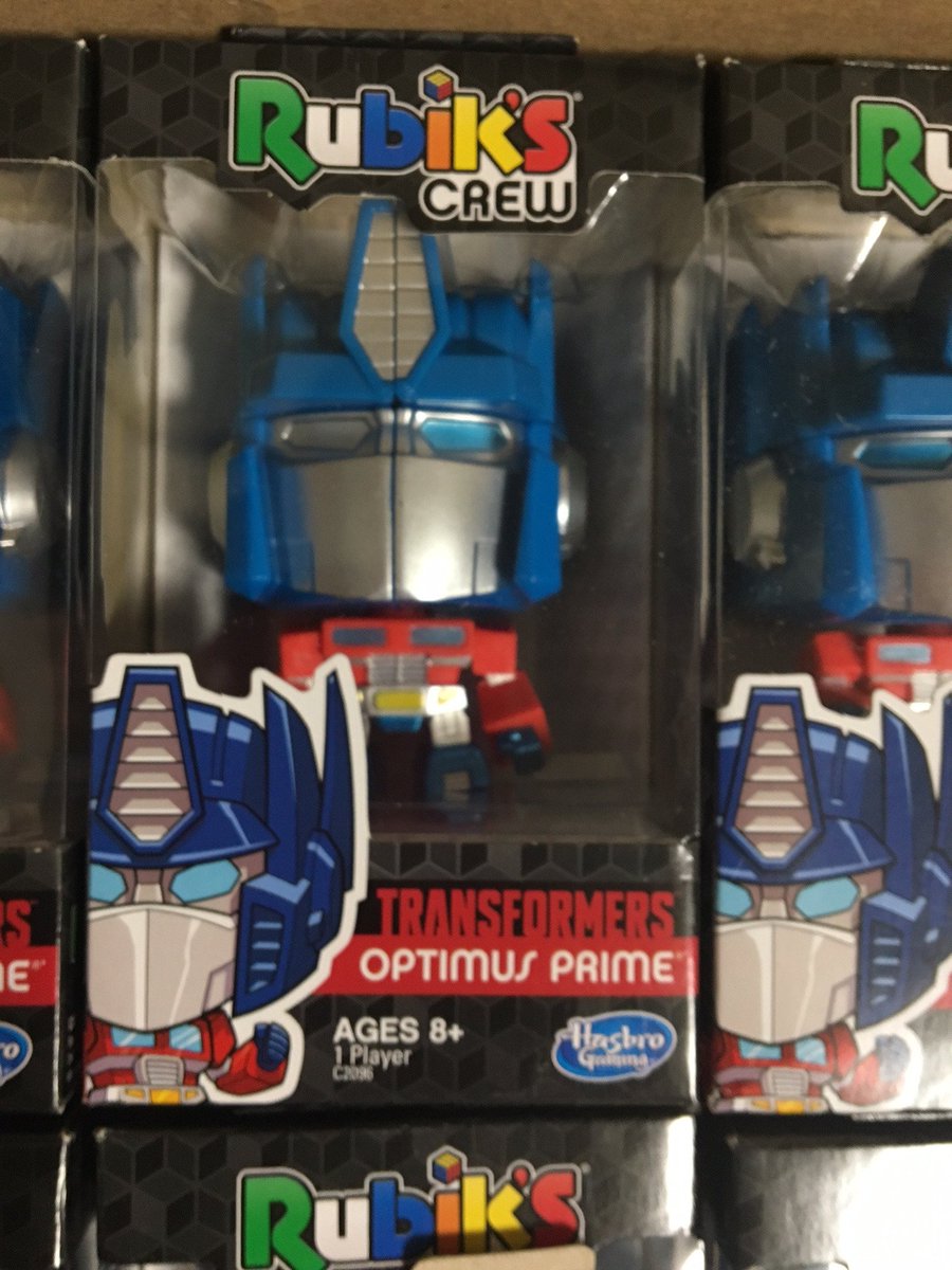 Transformers Rubiks Crew Optimus Prime Figural Game Hasbro 