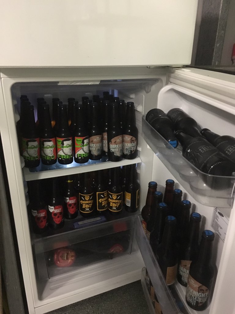 <a href="/murraysbrewing/">Murrays World HQ</a> beer fridge for my mate Guy's 50th 😎