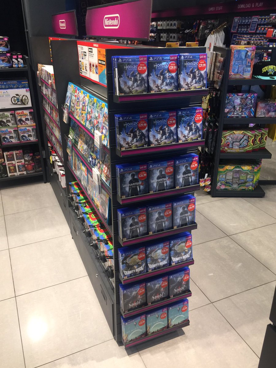 GAMEWardourSt's tweet photo. Some amazing offers on with Sony at the minute #DAYSOFPLAYSALE https://t.co/9GfHXE9X7r