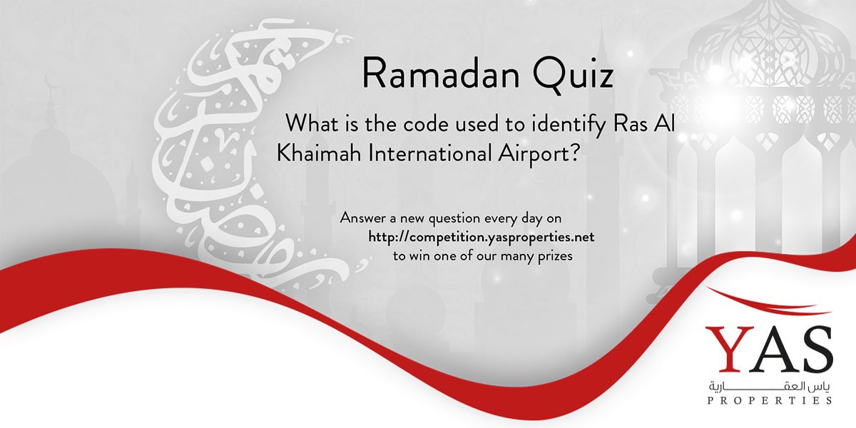 YAS_Group1's tweet photo. Click https://t.co/btF8Ersr9N to win one of our many prizes. #RAK #YAS_Properties #Ramadan_Competition #Ramadan #Competition https://t.co/MVzxmwAqYA