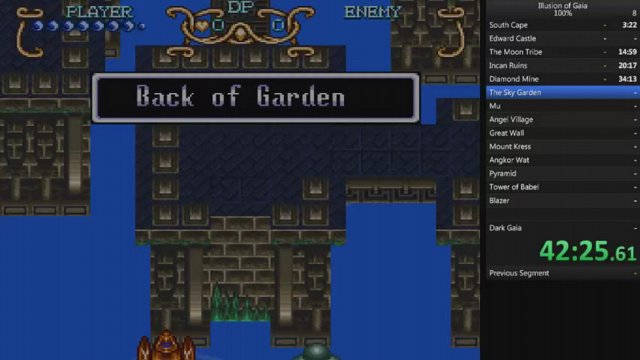 WatchSpeedruns's tweet photo. [#LIVE] crawek is playing Illusion of Gaia @ https://t.co/Otg8UvoHjQ https://t.co/OmXiNlVLgZ