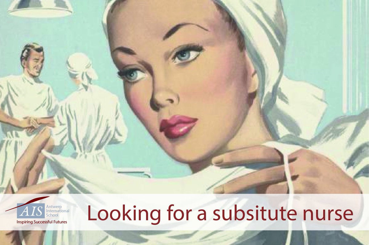 AIS is looking for a subsitute nurse to cover any absences of our school nurses. goo.gl/whIElU #nurse #schoolnurse
