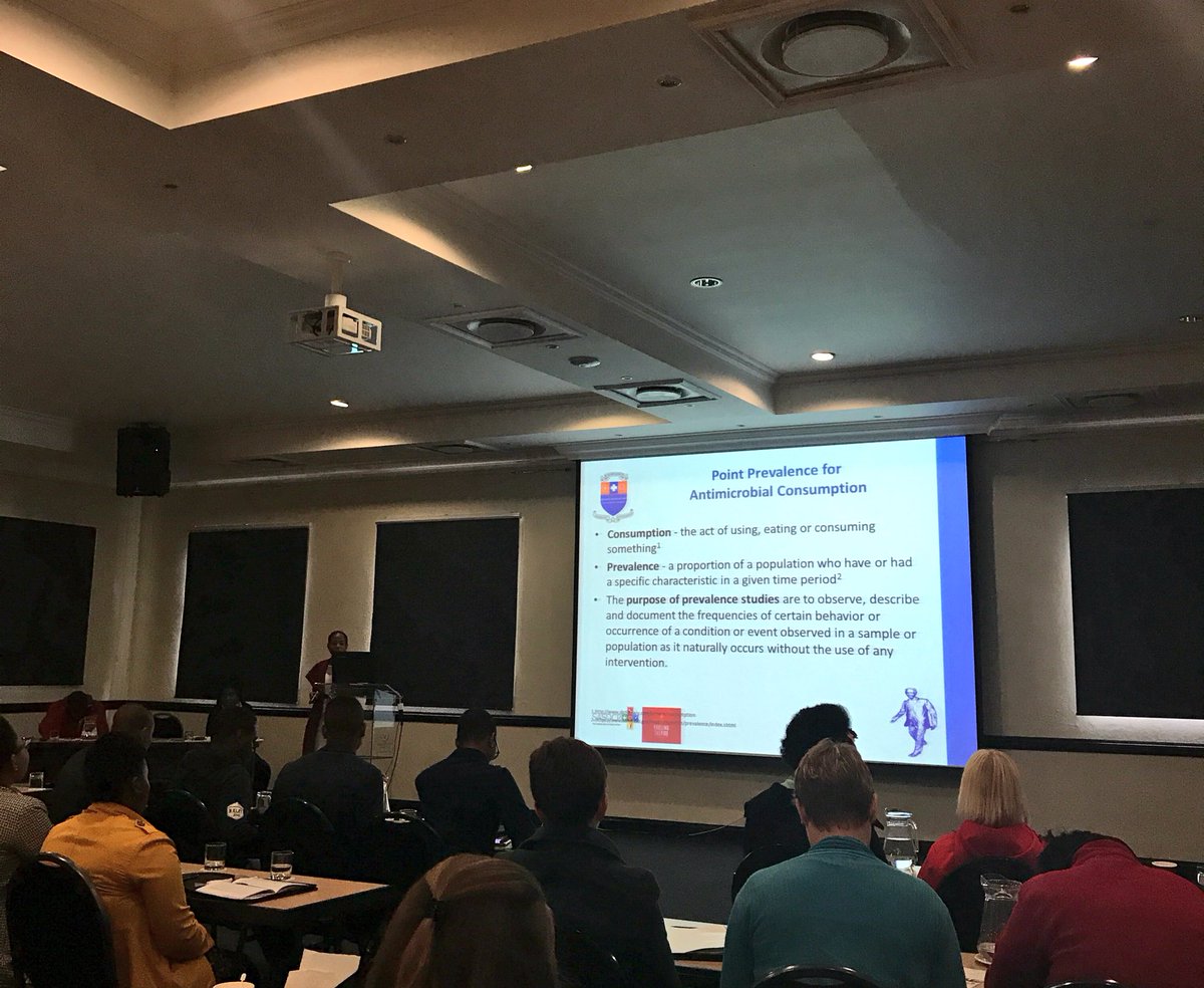 SMUClinPharm's tweet photo. Another second year academic intern @Nokuthula_Nono #antimicrobialconsumption #prevalence @sasocp #sasocp2017 #presentation #nicework https://t.co/pNhNx2XGT4
